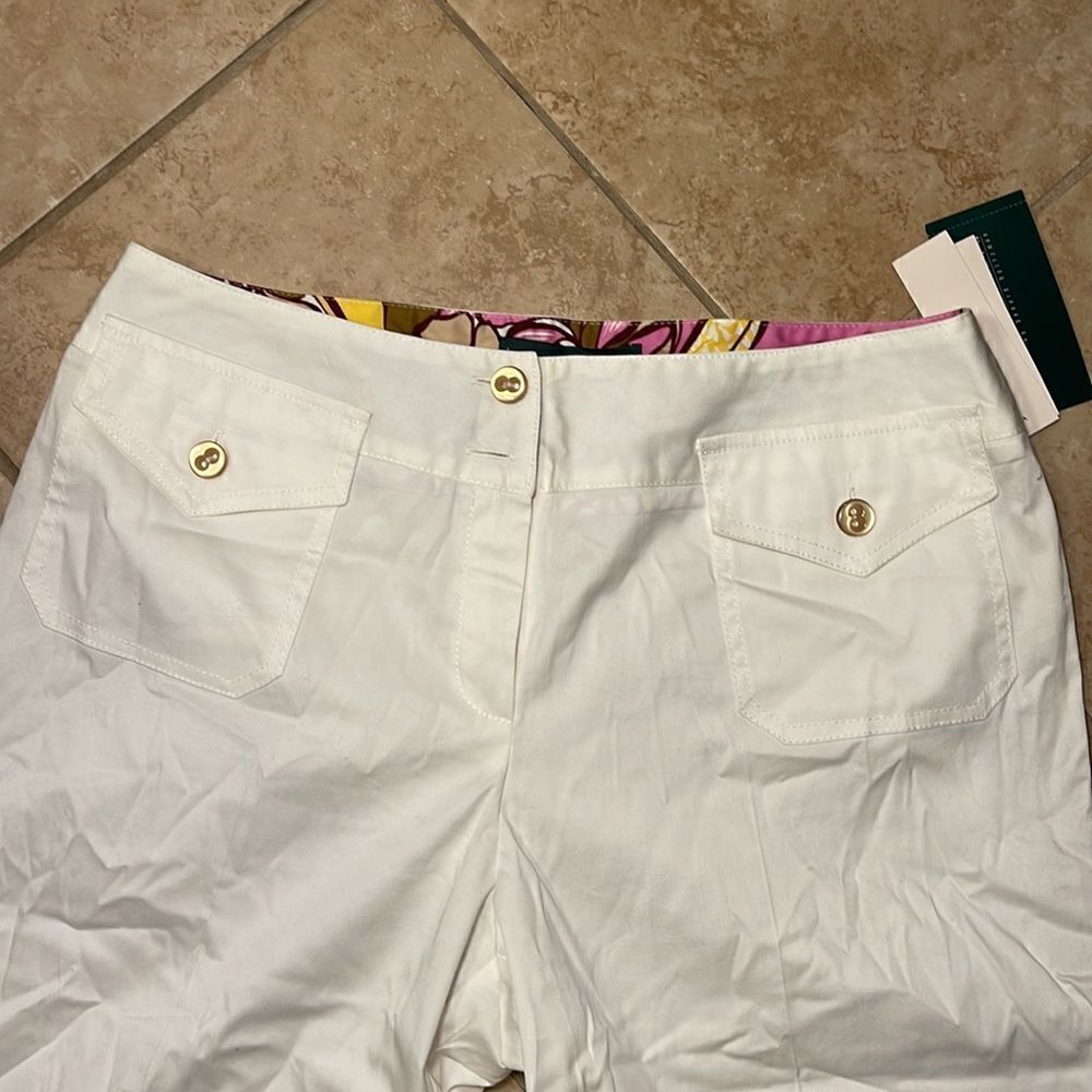 White Capri pants - Picture 2 of 3